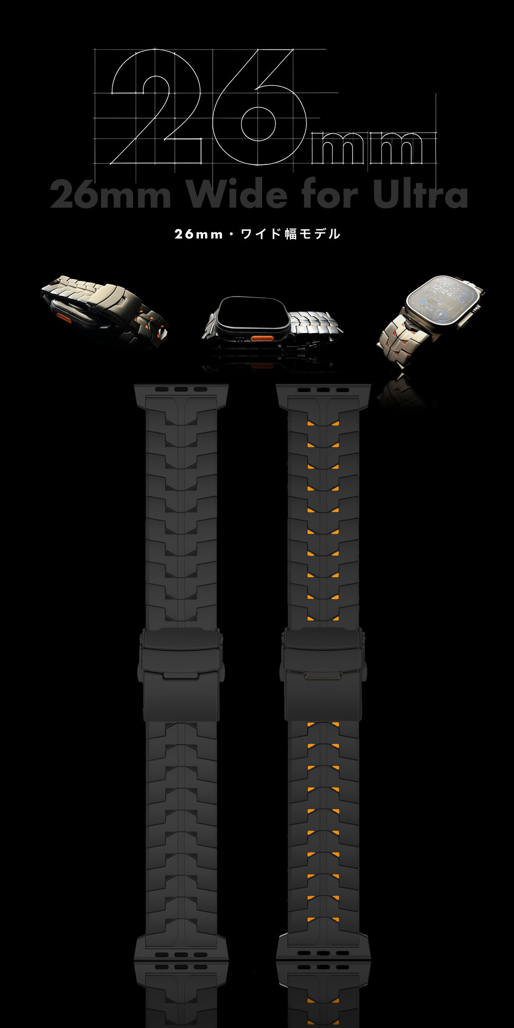 送料無料】MinZ Titanium Band MASSIVE