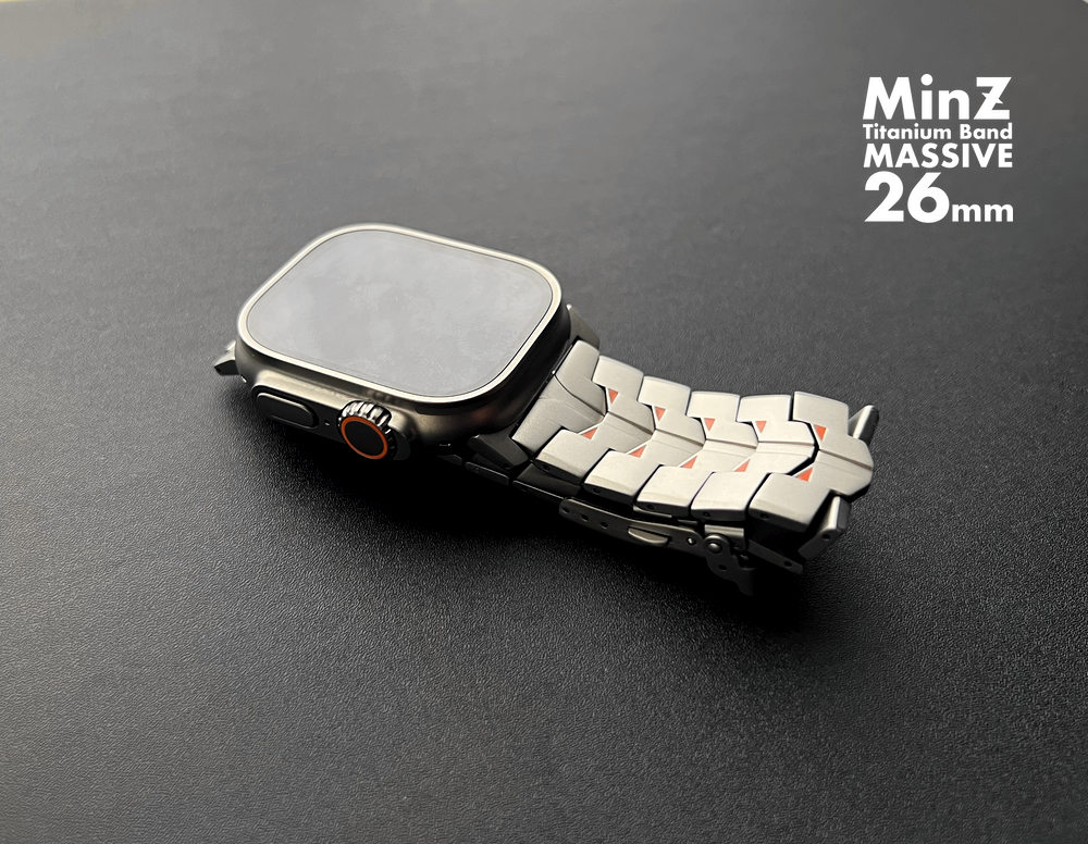 送料無料】MinZ Titanium Band MASSIVE